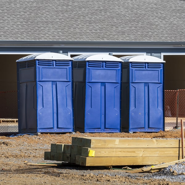 how can i report damages or issues with the porta potties during my rental period in Jenks OK